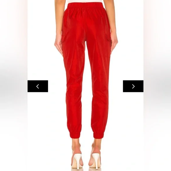 superdown Missy Jogger Pants, Size S, Color Red - Picture 4 of 12